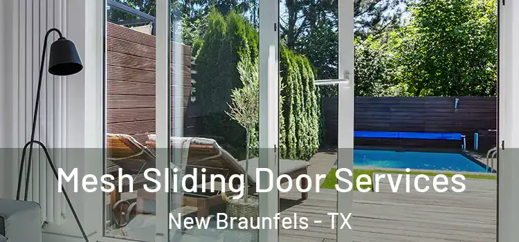 Mesh Sliding Door Services New Braunfels - TX